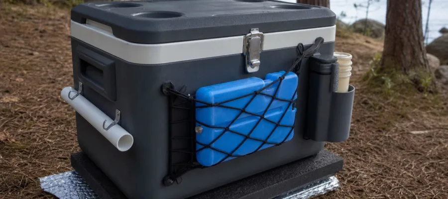 Kuehlbox fuer Camping und Outdoor selber optimieren: Praktische DIY-Projekte